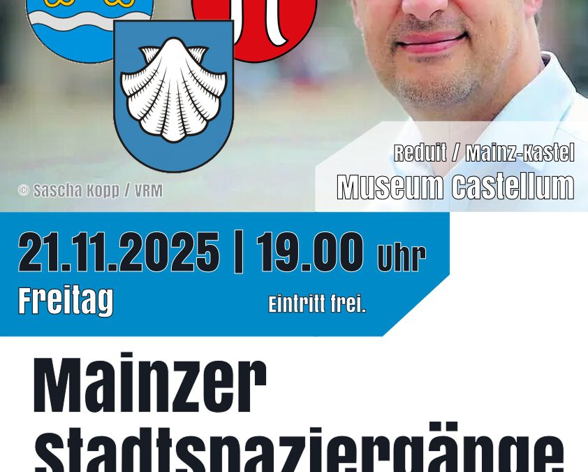 Buchvorstellung | Mainzer Stadtspaziergänge mit Michael Bermeitinger